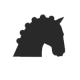 Ruoste-Dressage-Icon-Pferd